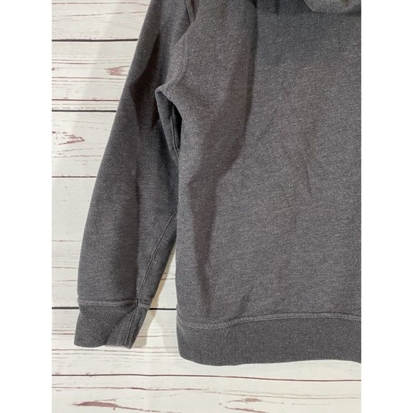 Gap Kids Hoodie Sz XXL Long Sleeve Gray Hooded Sweatshirt Orange Logo Spell Out - Picture 6 of 9